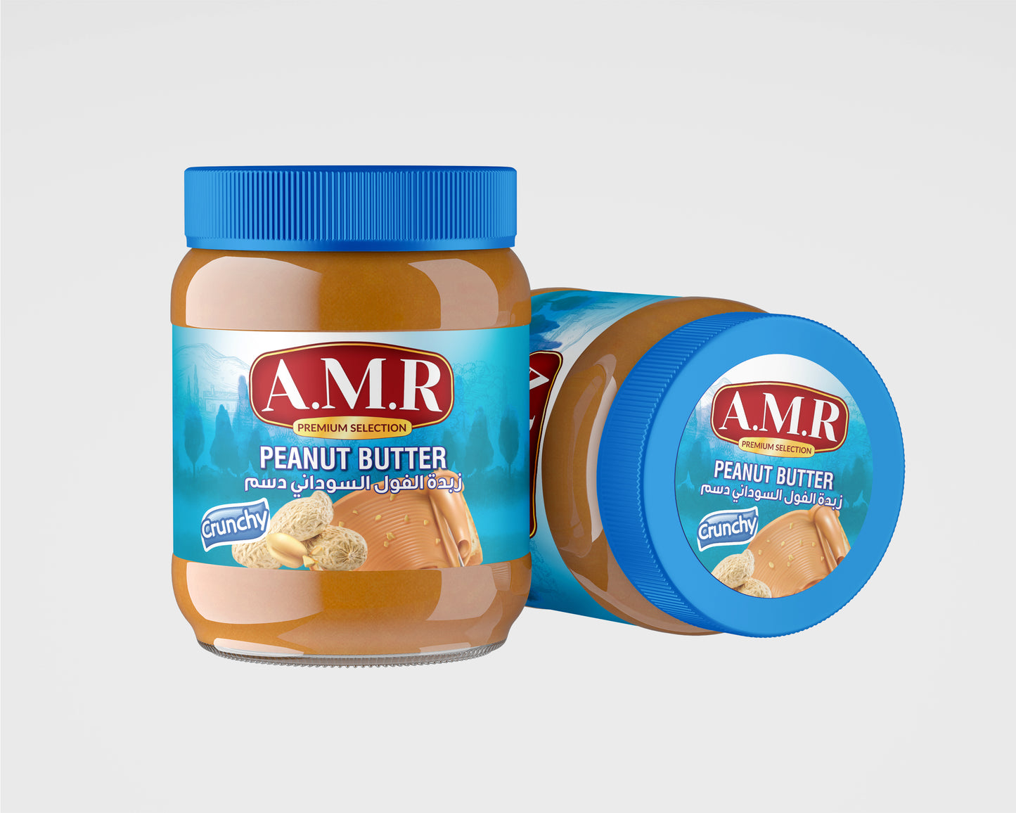 AMR Crunchy peanut butter 300g