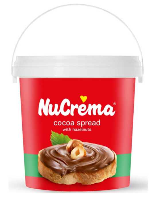 ION NuCreama Cocoa Spread with Hazelnuts 1000g