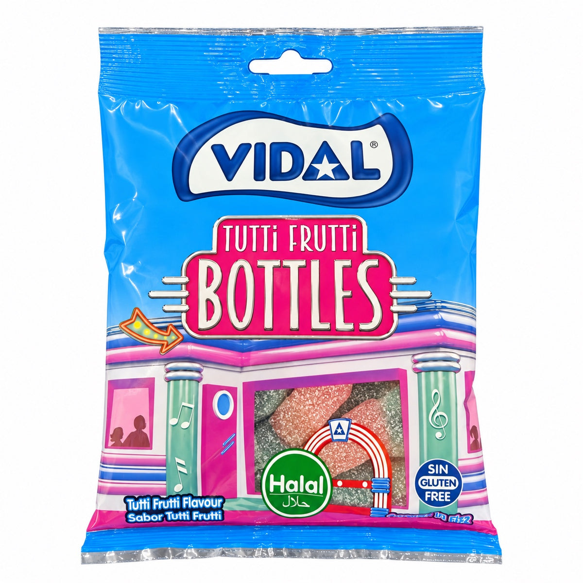 Vidal Tutti Frutti Bottles 90g