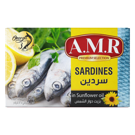 A.M.R سردين بارد 125 غرام