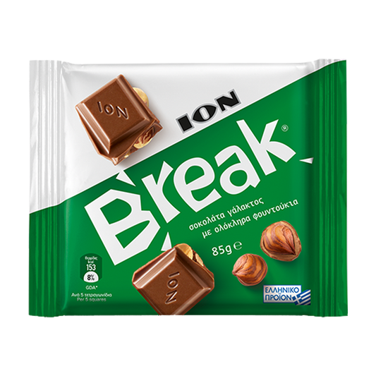 ION Break Hazelnuts Chocolate 85g