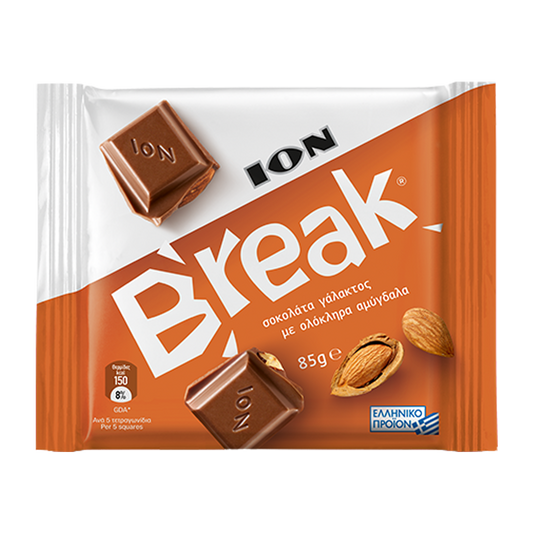 ION Break Almonds Chocolate 85g
