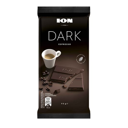 ION Dark Espresso Chocolate 90g