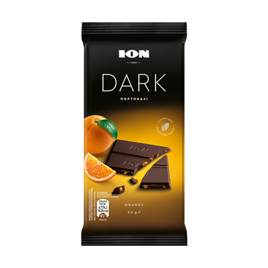 ION DARK Organic Orange Chocolate 90g