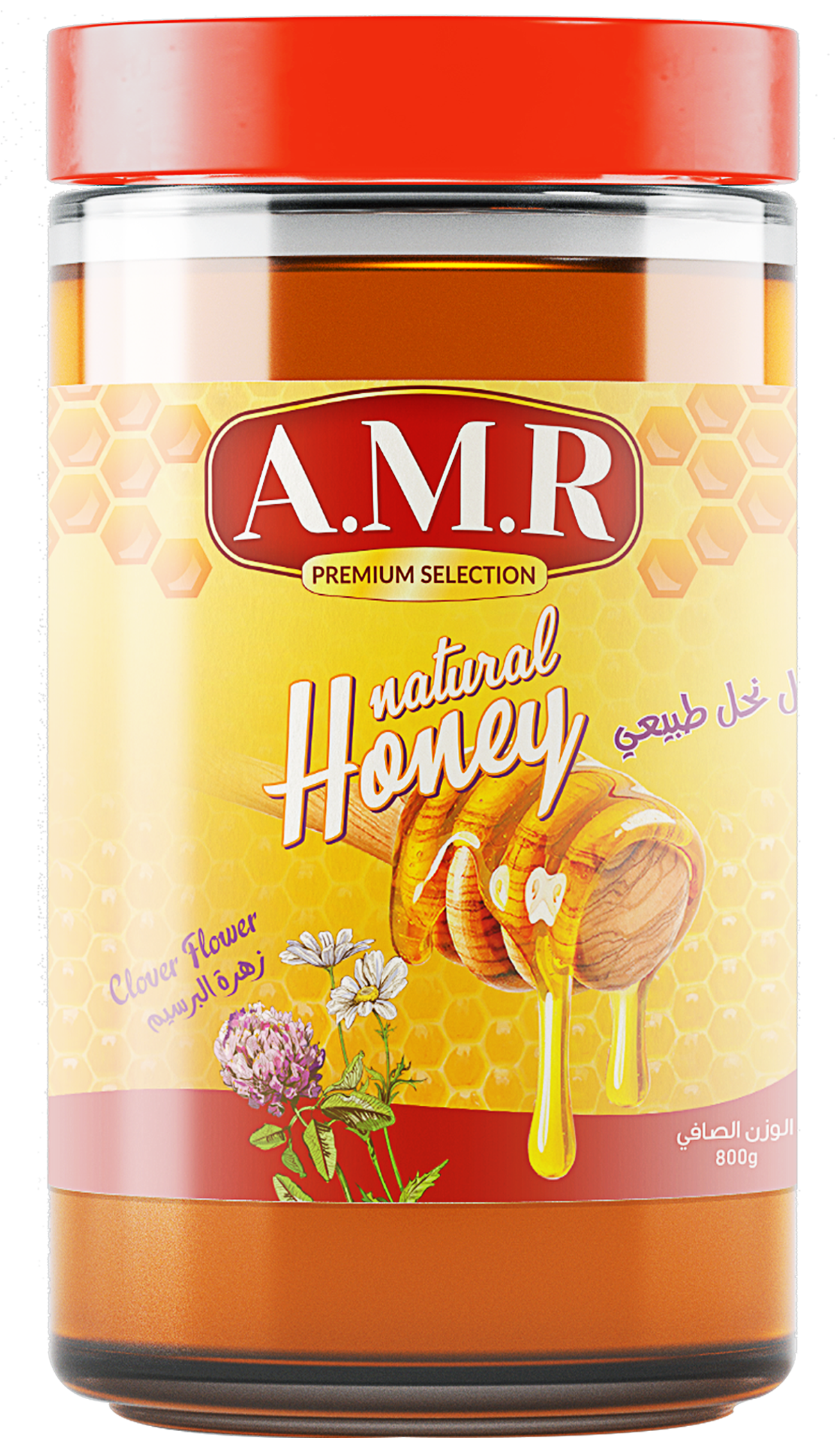 ِAMR Natural clover honey 800g
