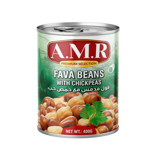 AMR Fava beans with chickpeas 400g