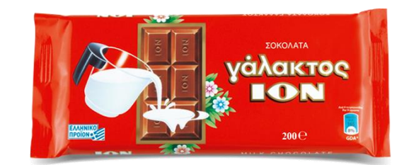 ION Milk Chocolate 200g