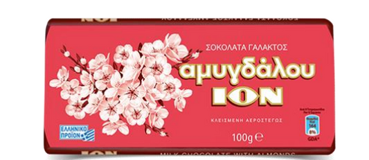 ION Almonds Chocolate 100g