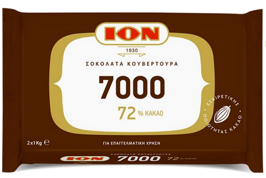 ION COVARTORA Chocolate no.7000 72%Cocoa 1000g