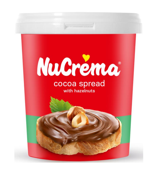 ION NuCreama Cocoa Spread with Hazelnuts 400g
