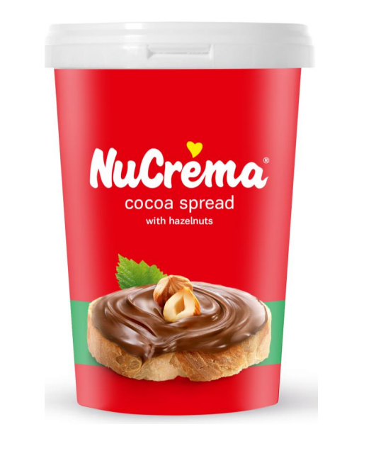 ION NuCreama Cocoa Spread with Hazelnuts 600g