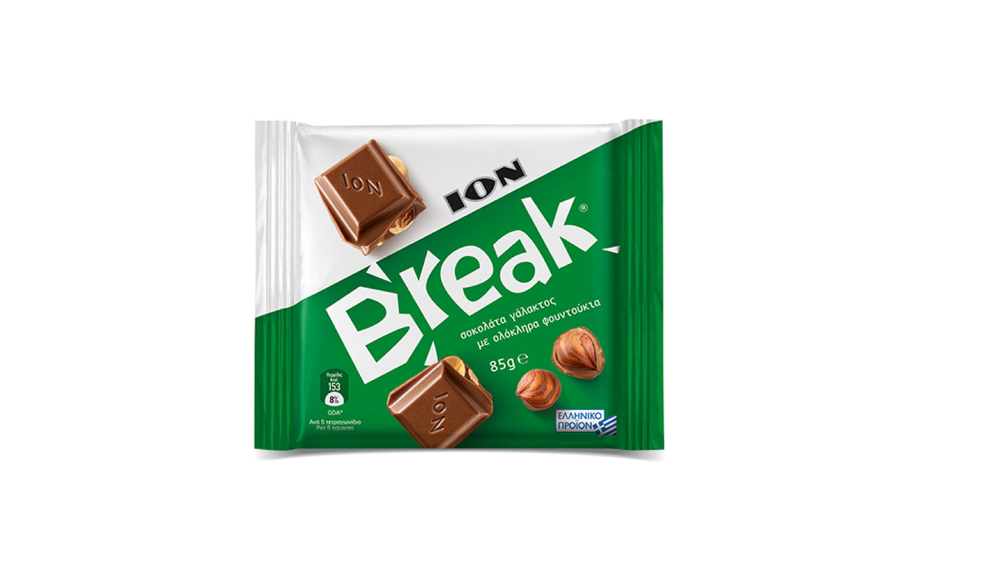 ION Break Hazelnuts Chocolate 85g